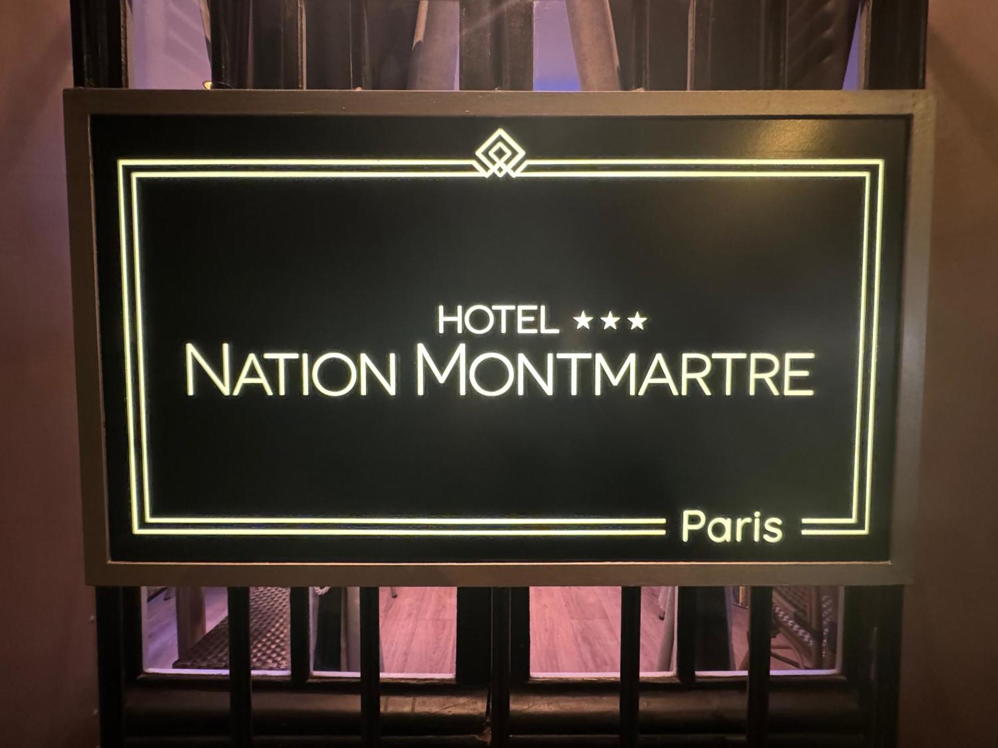 فندق باريسفي  فندق نيشن مونتمارتر المظهر الخارجي الصورة
